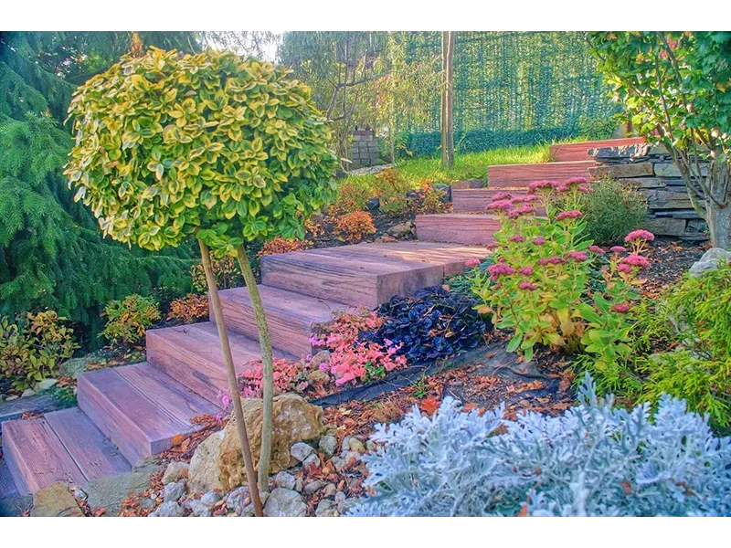 Gartentreppe 90 x 34 / 15 Gartentreppe 90 x 34 / 15