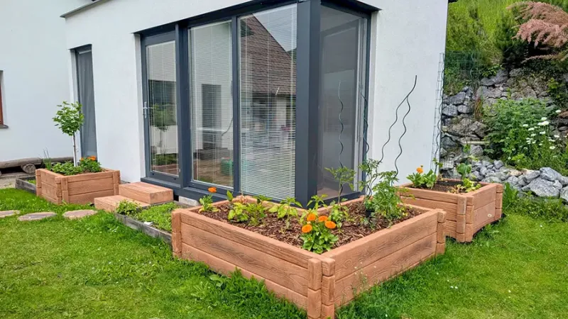 Warum ein Hochbeet aus Beton von SEMAX?