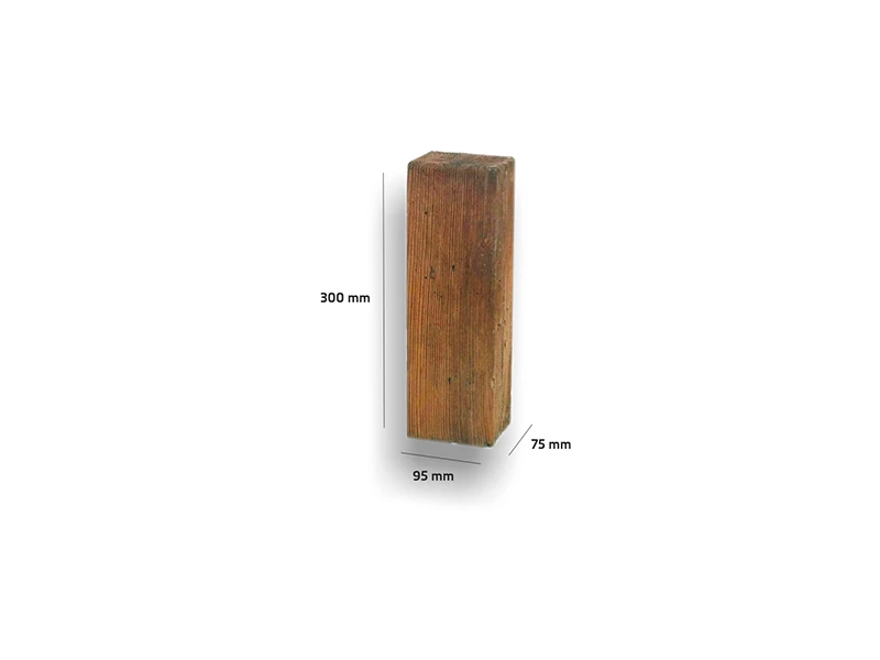 Palisadenbordsteine „BLOCK“ 9,5 x 7,5 / 30 Palisadenbordsteine „BLOCK“ 9,5 x 7,5 / 30