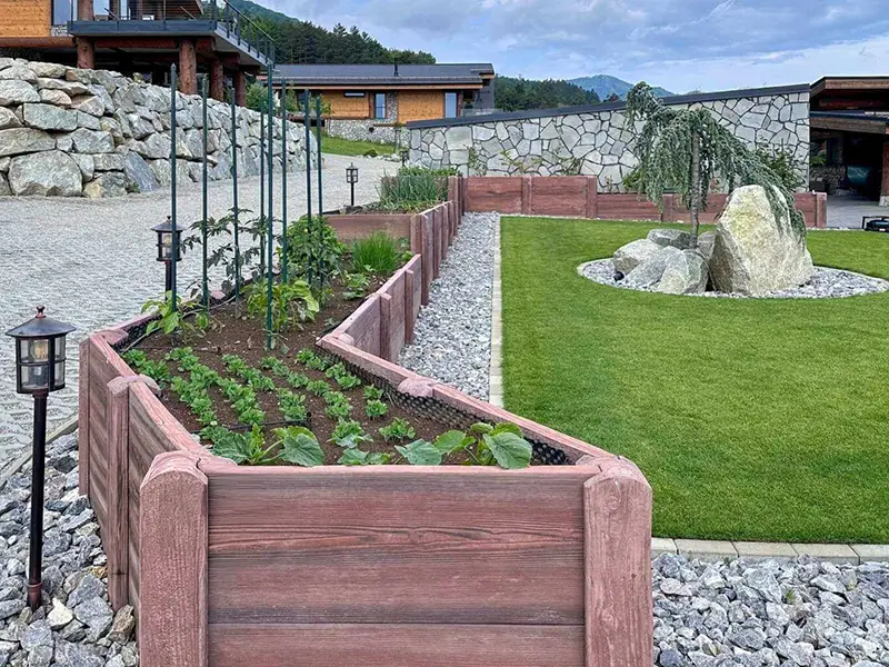 Säulenhochbeet nach Maß