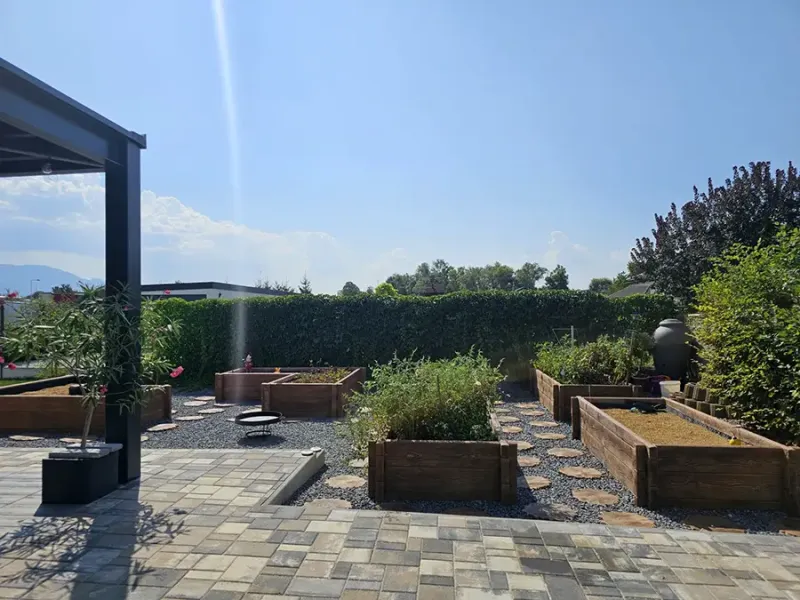 Hochbeet Typ L 180x180x90/48